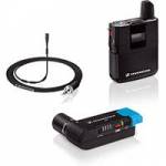 Sennheiser AVX-MKE2 Wireless Microphone set including MKE 2 Lavalier Microphone, Body-pack Transmitter and Plug-on Receiver (p/n 505856) Sennheiser AVX-MKE2 Wireless Microphone set including MKE 2 Lavalier Microphone, Body-pack Transmitter and Plug-on Receiver (p/n 505856)